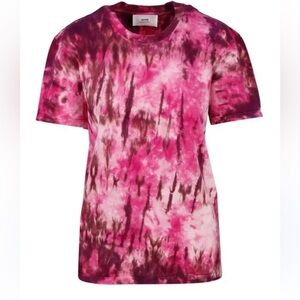 AMI Paris Alexandre Mattiussi Tie Dye   T-Shirt Size M​